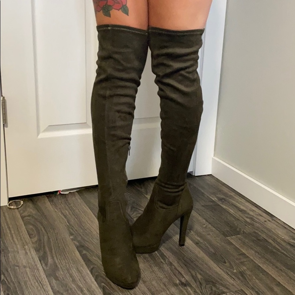 Over the knee boots